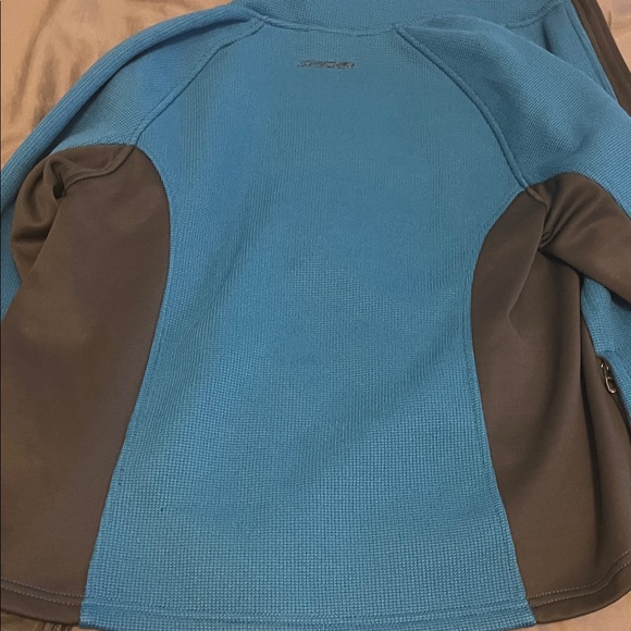 Spyder Blue and Black Kids Jacket - Picture 9 of 9
